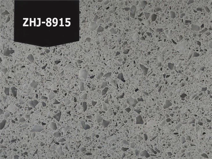 بلاطة حجر الكوارتز الرمادي الداكن