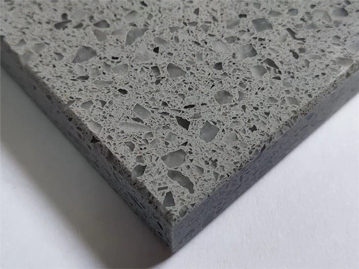 Dark Grey Quartz Stone Slab (4)
